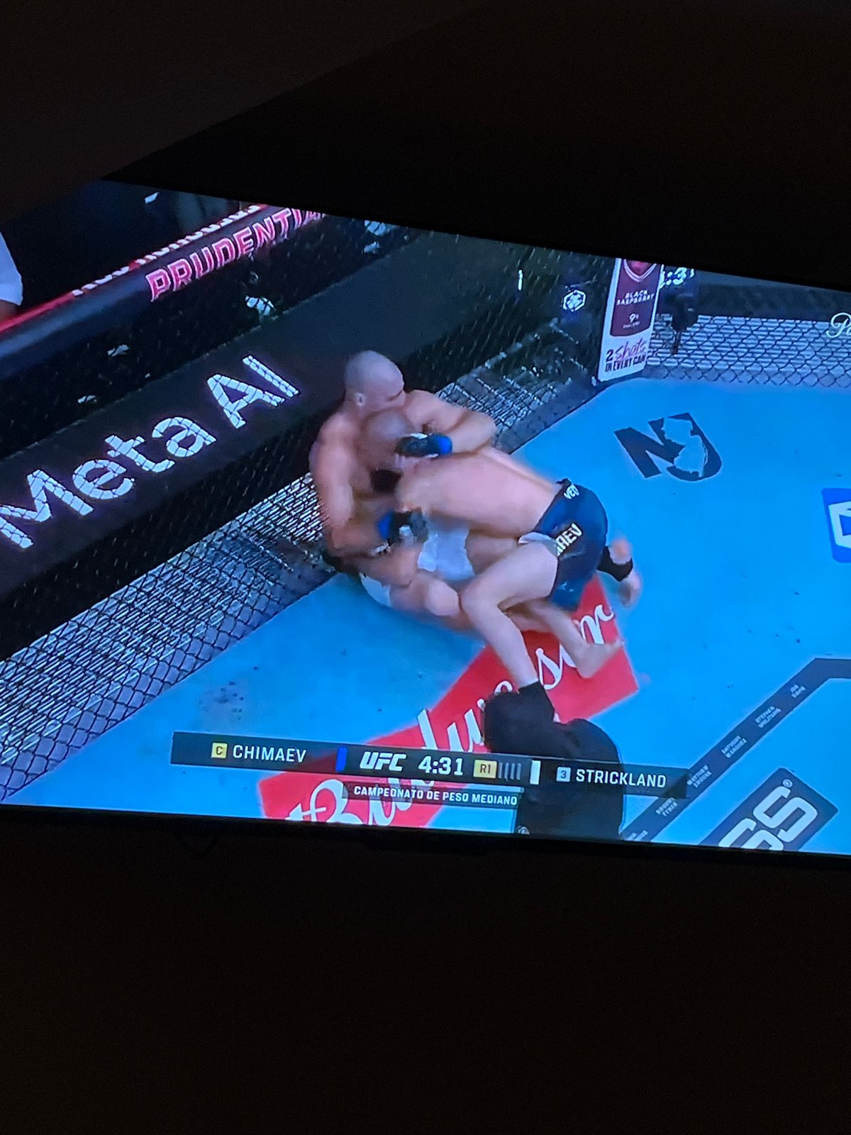 UFC Fight Viewed with Beer in Mexican Town