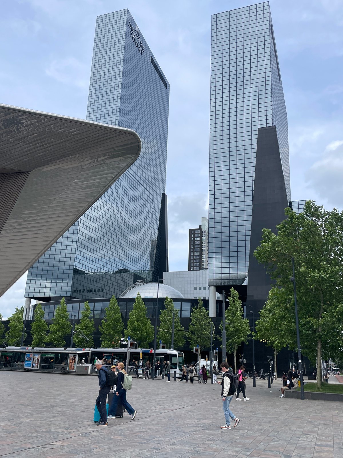 Ordinary Rotterdam street life documented across city center