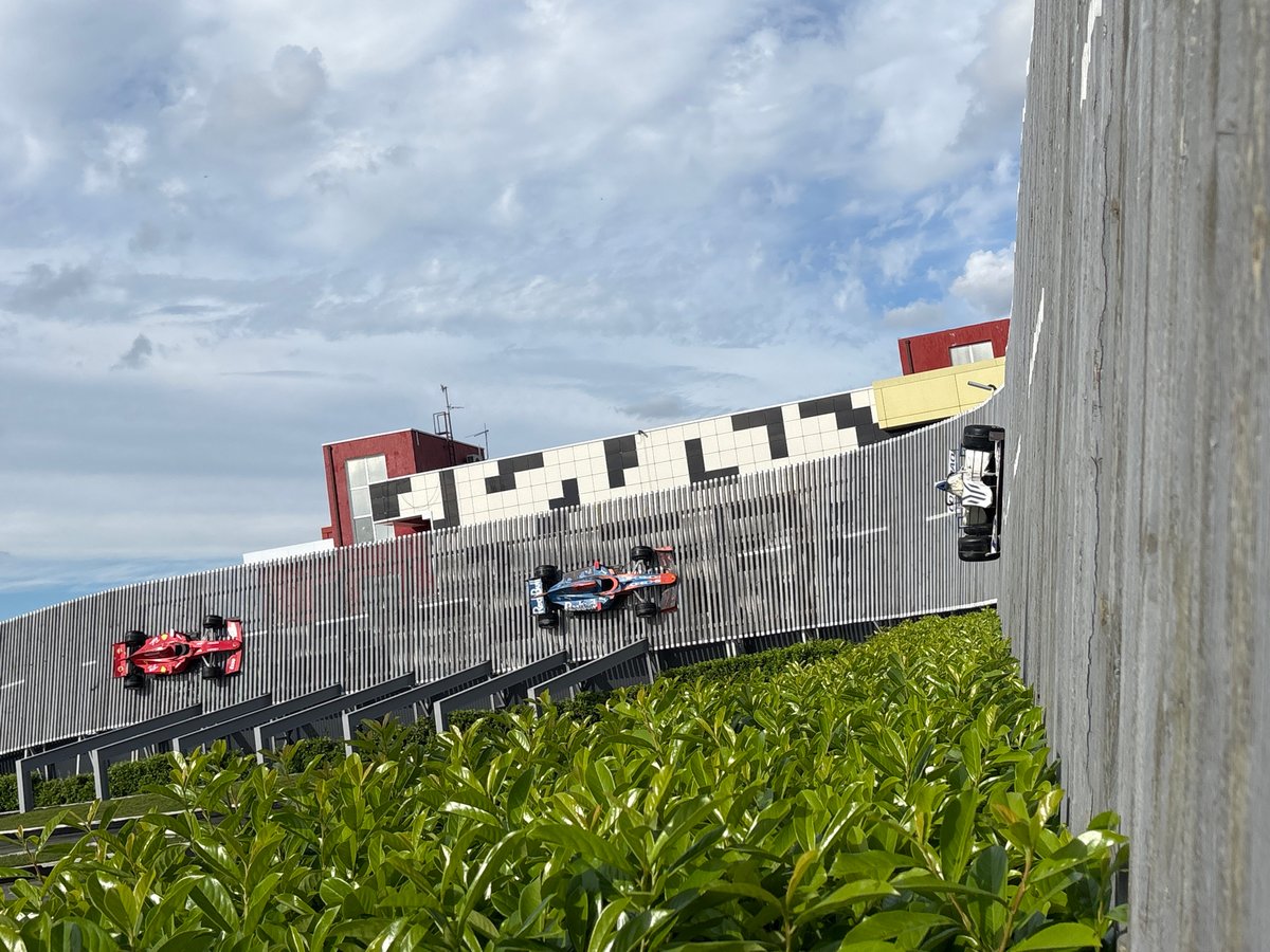 Visitors enjoy go-karts and attractions at Anapa amusement park