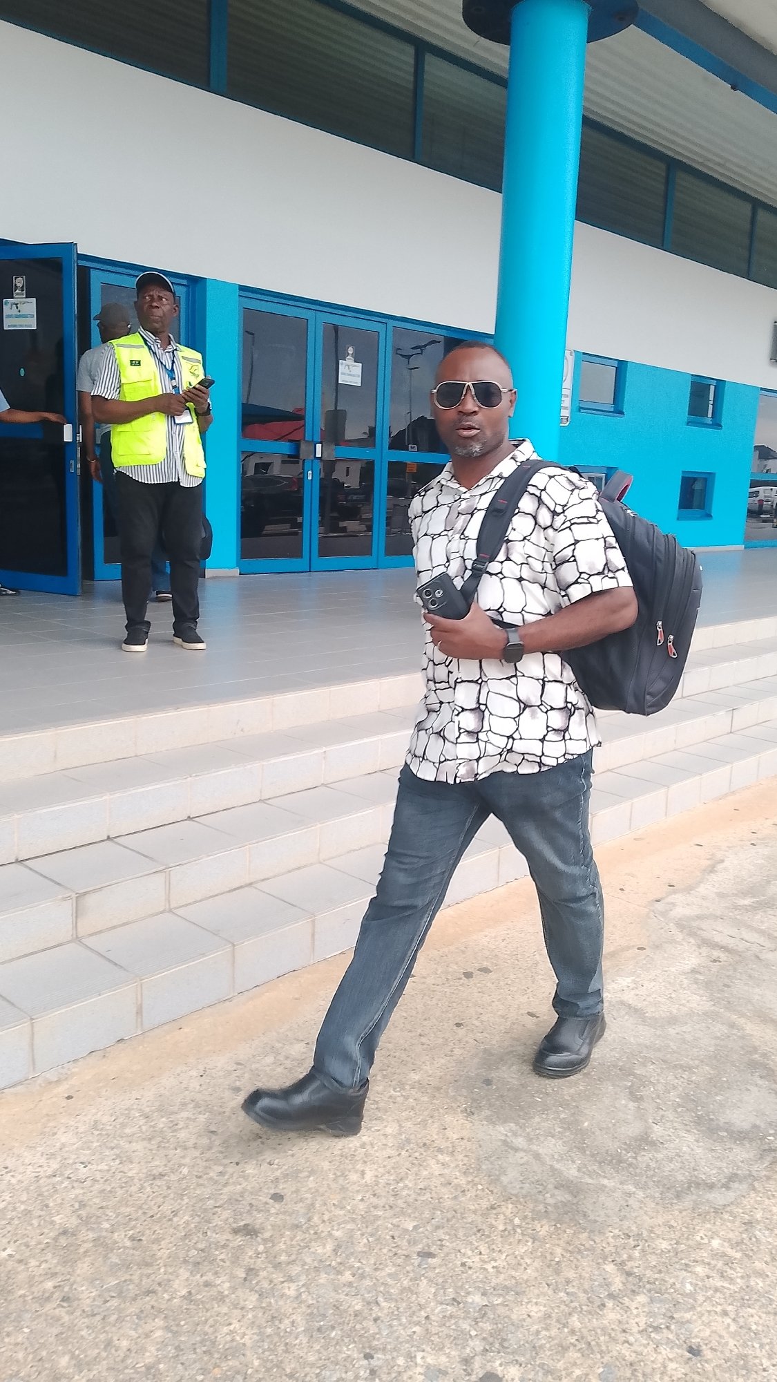 Morning airport operations documented in Orerokpe, Nigeria