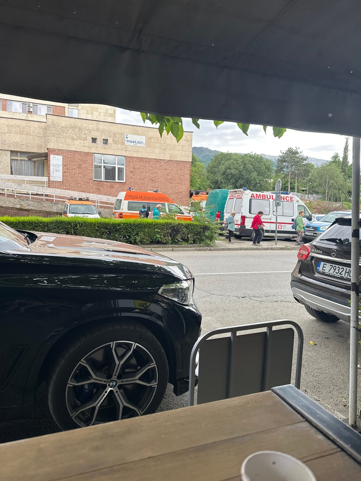 Multiple ambulances respond to street medical emergency