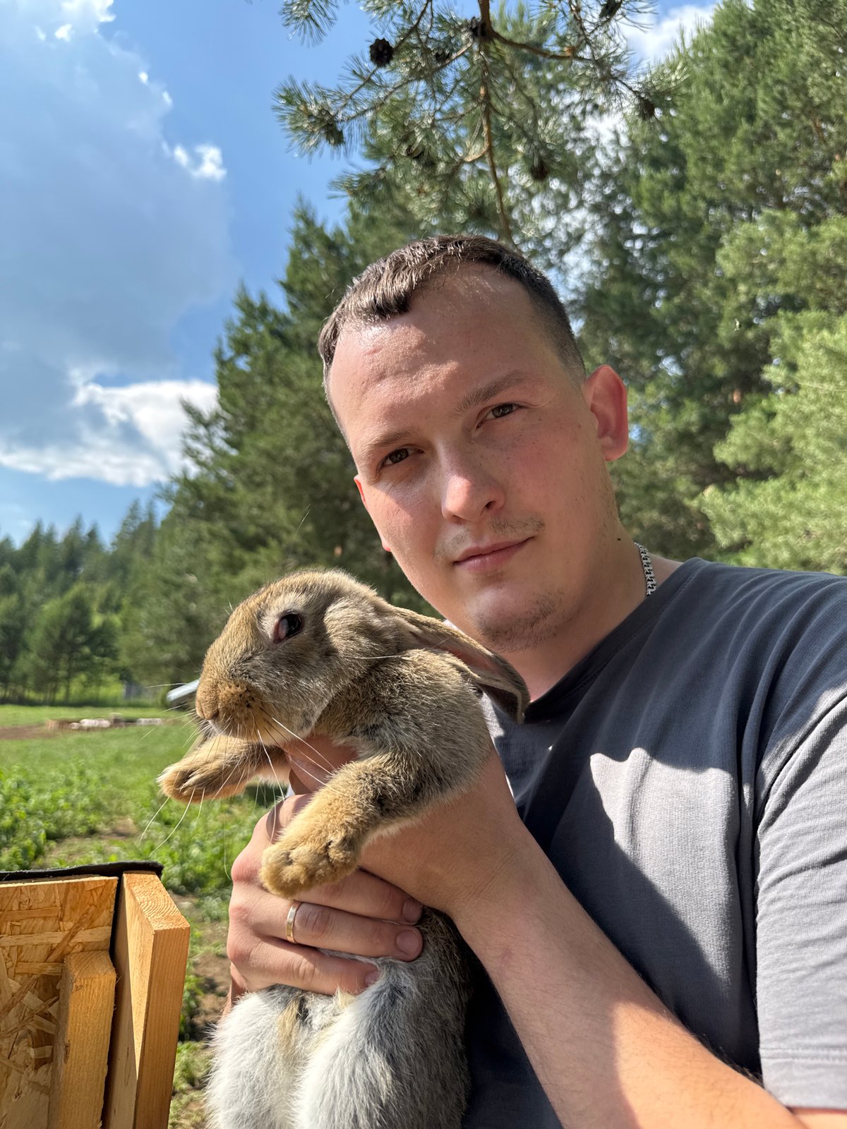 Wildlife sanctuary visit with deer and rabbit feeding