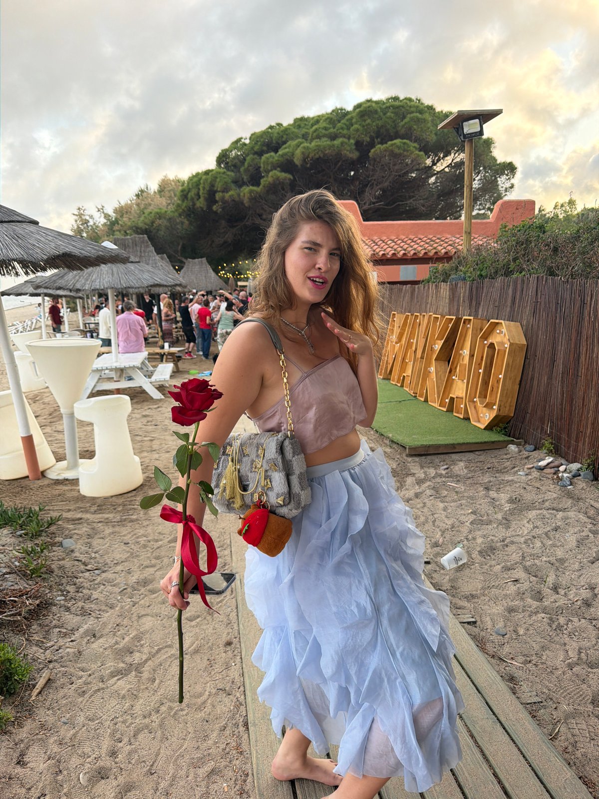 Ordinary beach day documented at Mont-roig del Camp restaurant