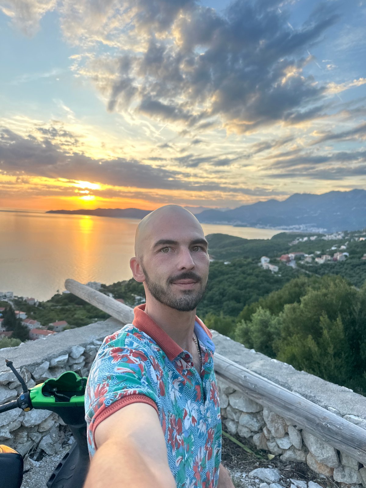 Sunset photography gathering documented across Montenegro's Adriatic coastline