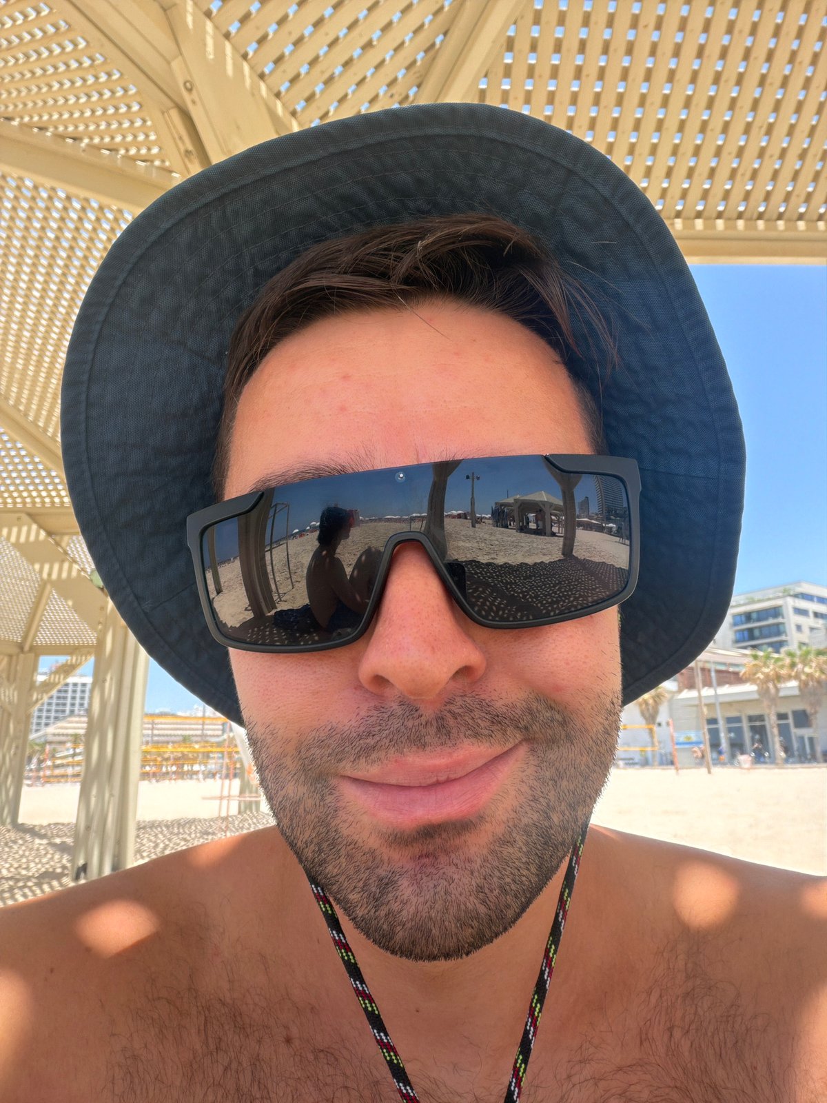 Typical summer day unfolds at Tel Aviv beaches