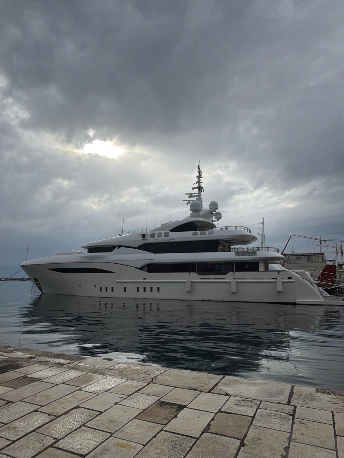 Ordinary moments documented across Rijeka harbor and transit areas
