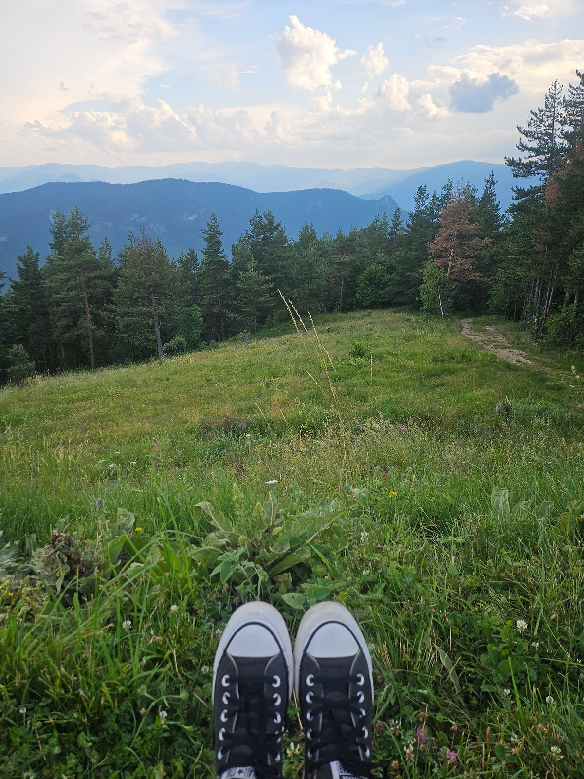 Mountain resort afternoon in Dobrostan, Bulgaria