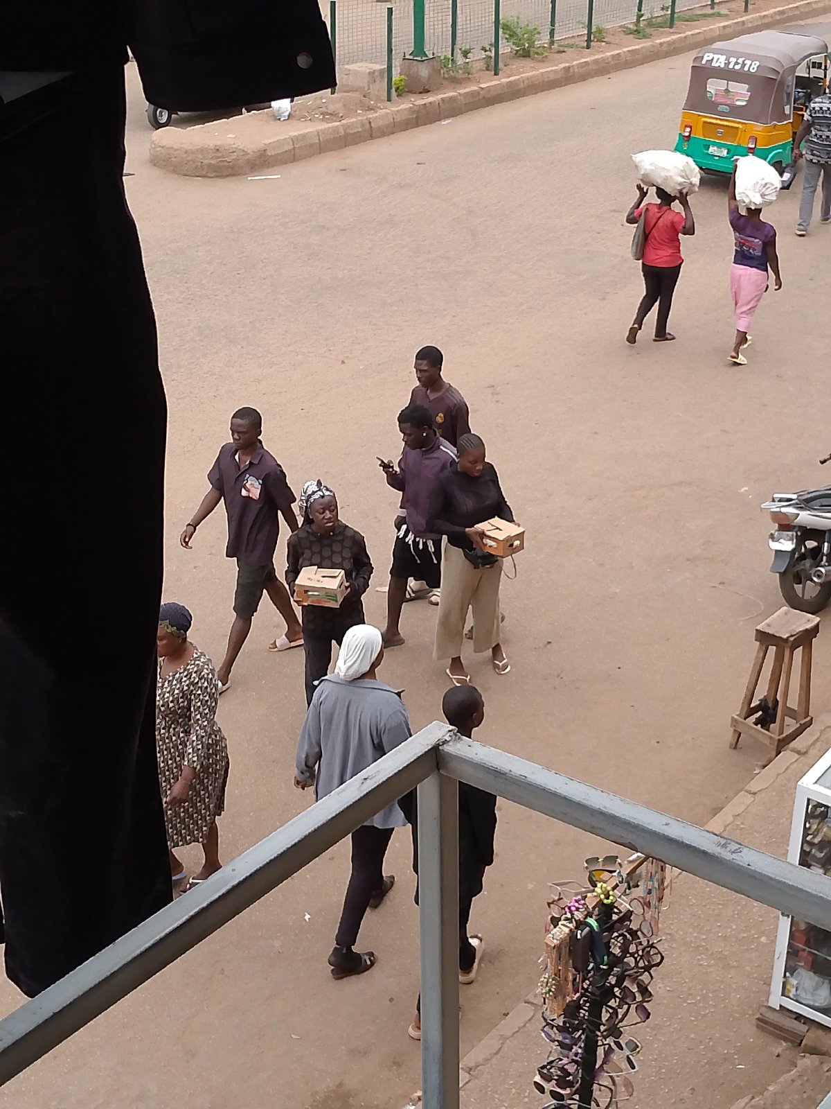 Daily street life documented across Bukuru, Nigeria neighborhoods