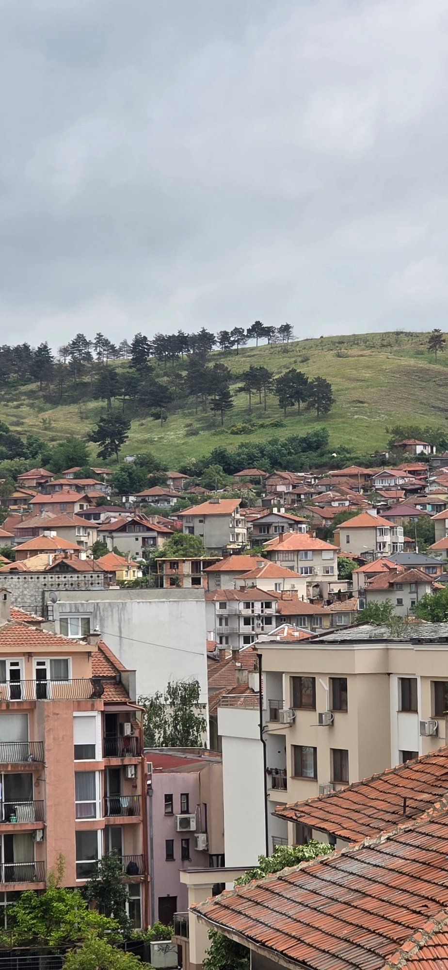 Morning street life documented across Karnobat, Bulgaria