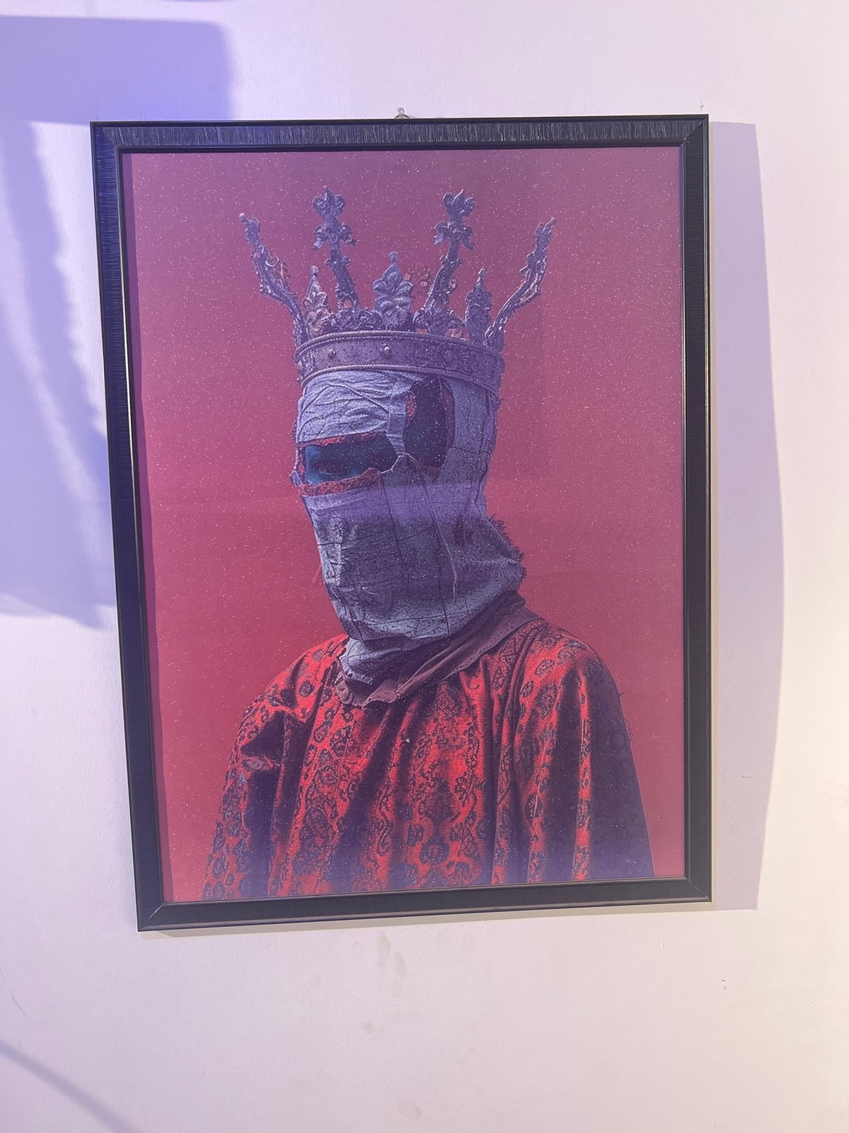 Young man displays art collection in Makurdi Nigeria