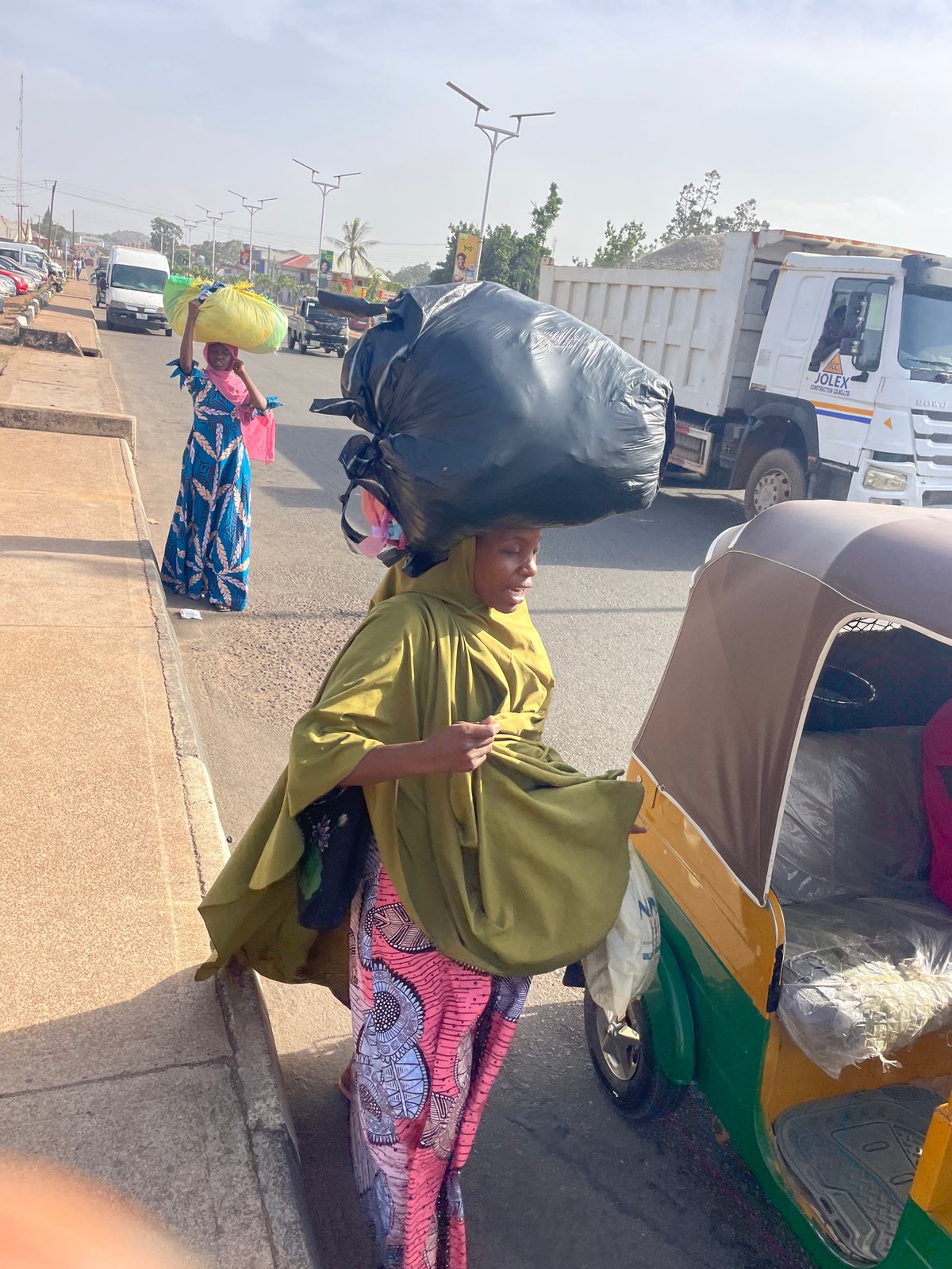 Daily street life documented in Jos, Nigeria