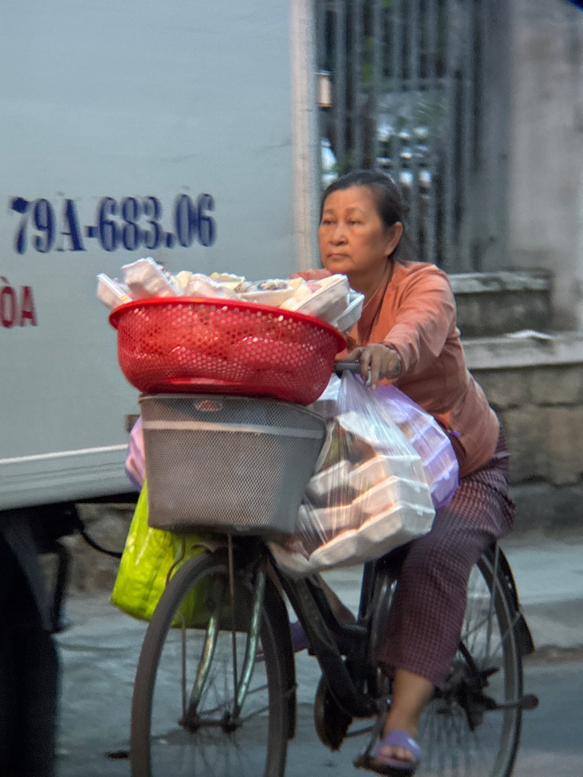 Nha Trang street life: bikes, scooters, and midday scenes