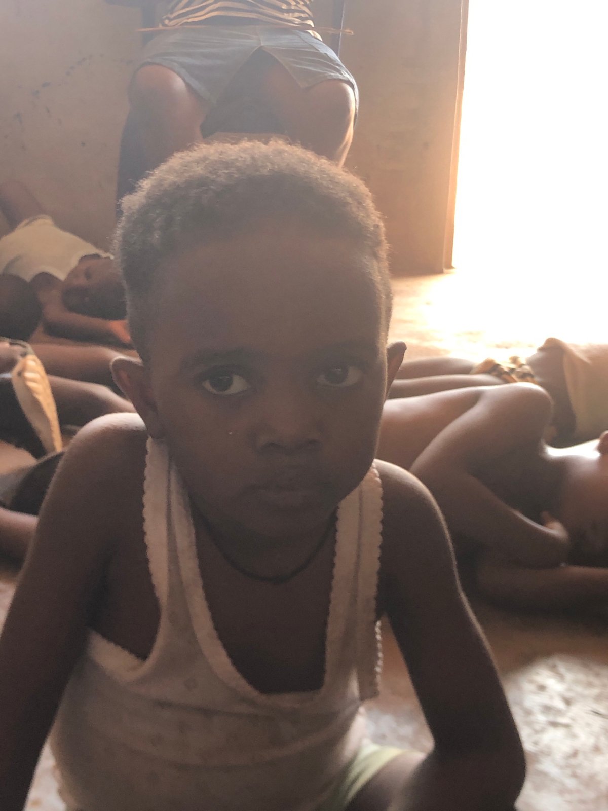 Children observed at educational facility in Ukwu-Abwa, Nigeria