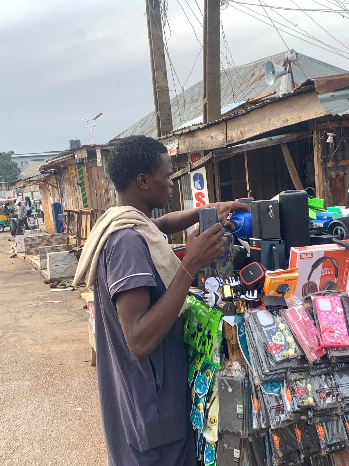 Morning street scenes across Jos and Gura Top, Nigeria