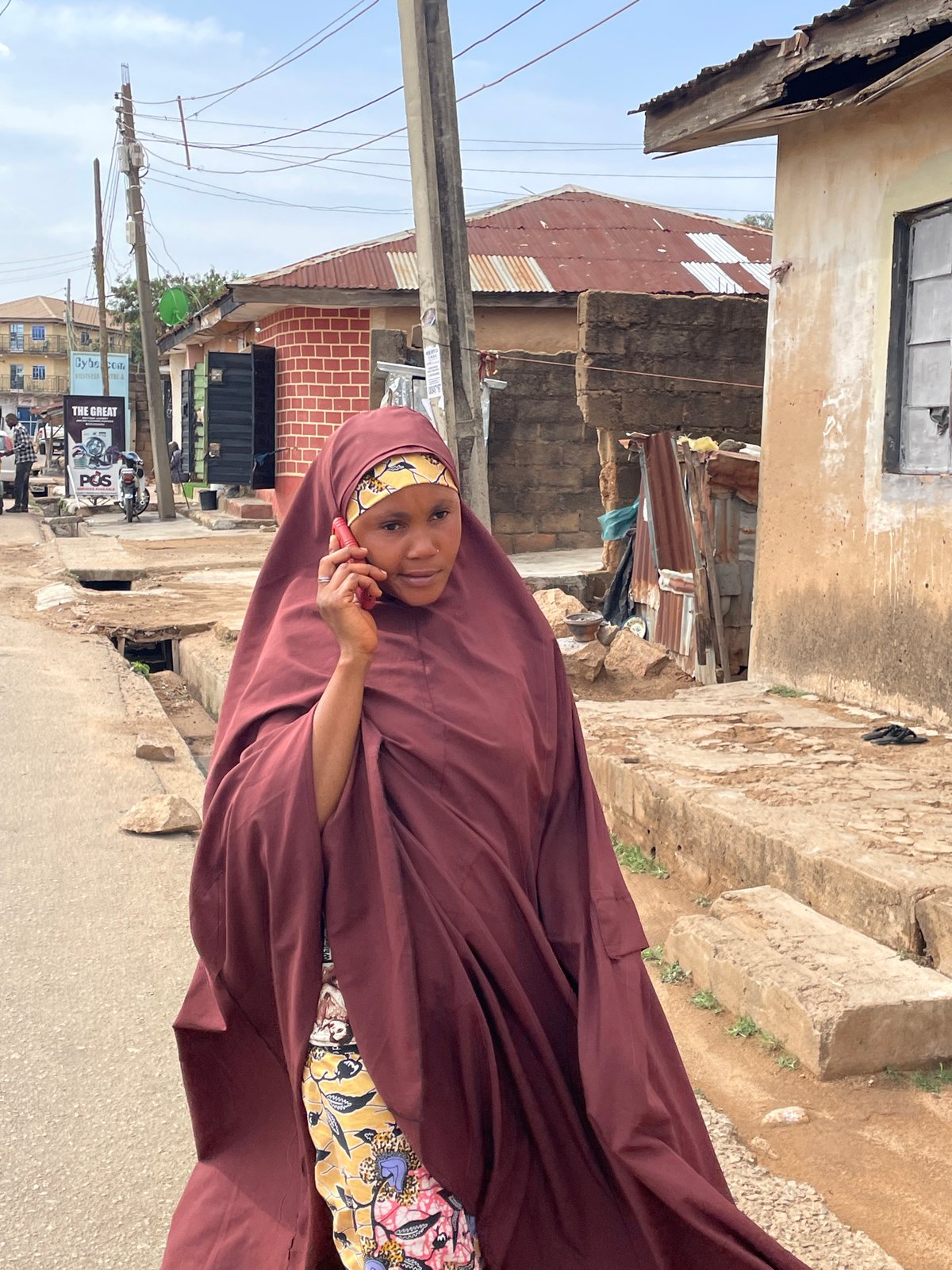 Morning street life documented in Jos, Nigeria