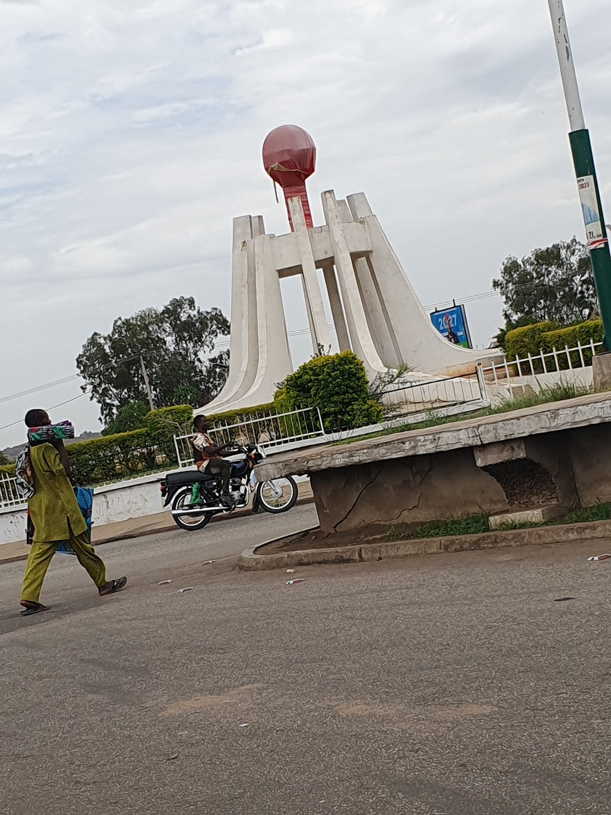 Daily life moments captured near Jos Plateau State Polytechnic