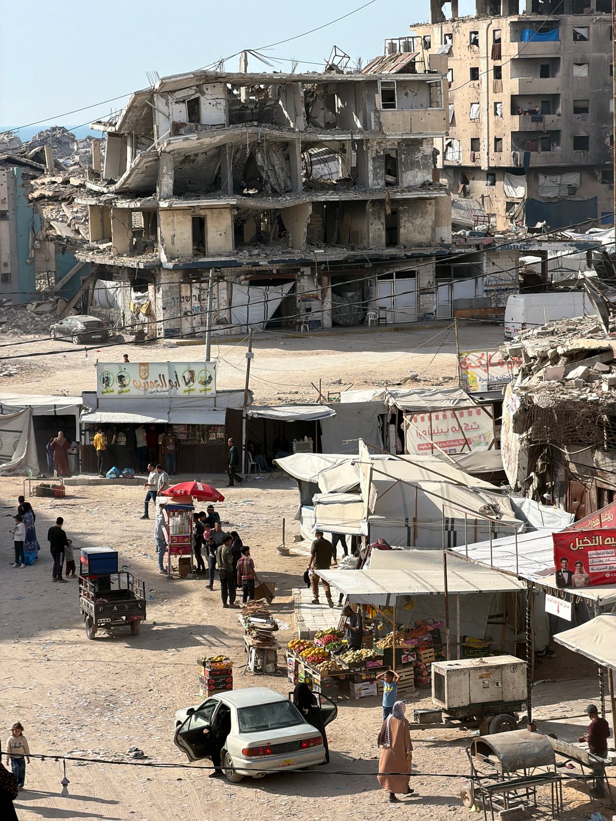Widespread building damage documented across Gaza City