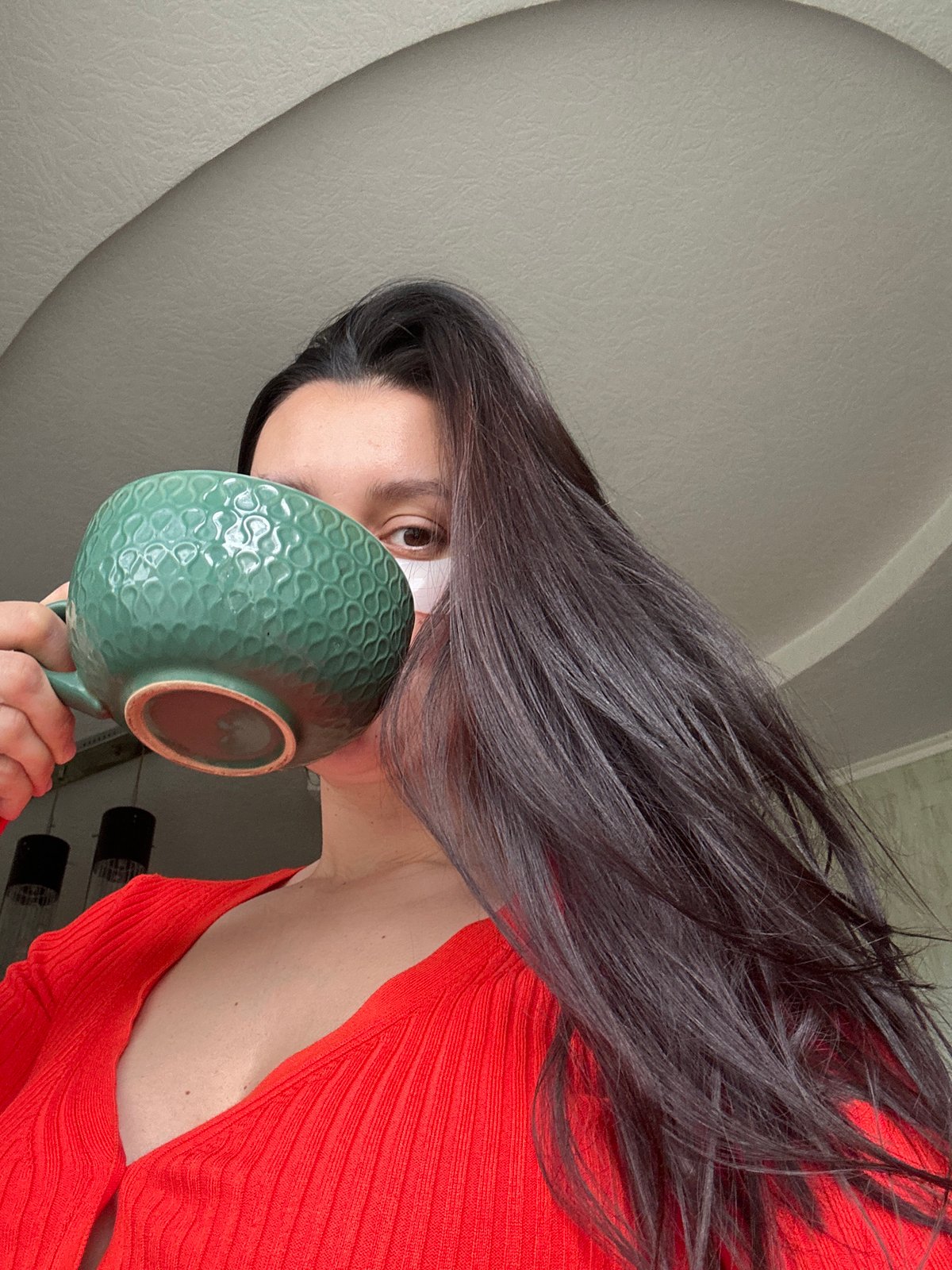Morning domestic life documented in Chaikovsky, Russia household