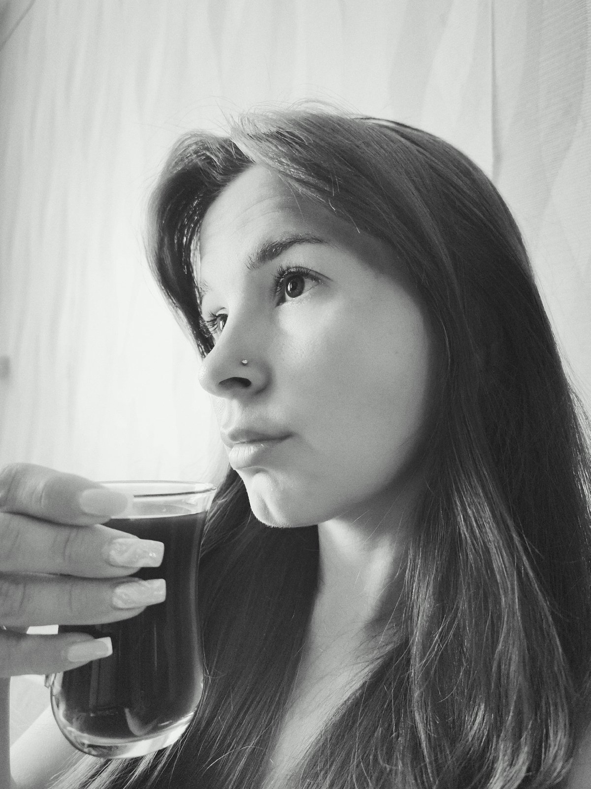 Woman's Morning Routine Captured in Foki, Russia