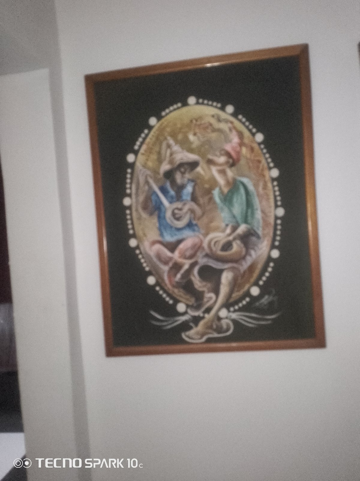 Interior home decor items documented in Lekki residence