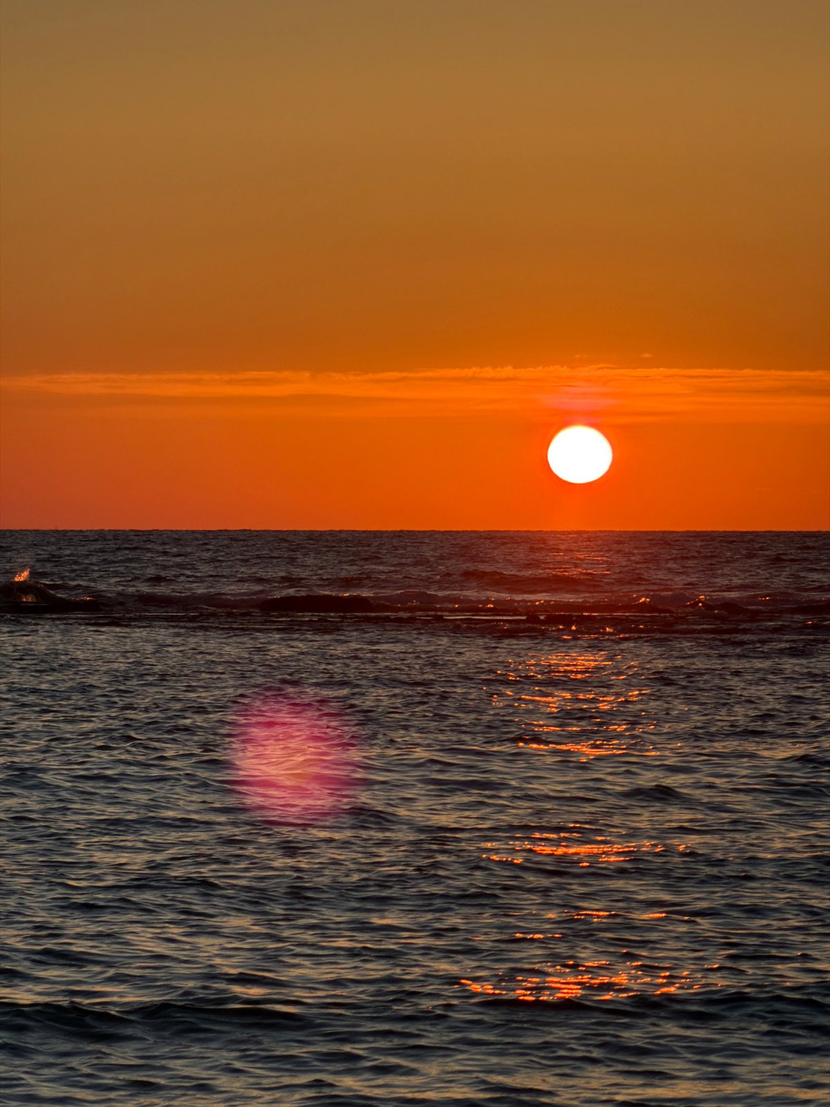 Mediterranean sunset documented from Bat Yam beach over 20 minutes