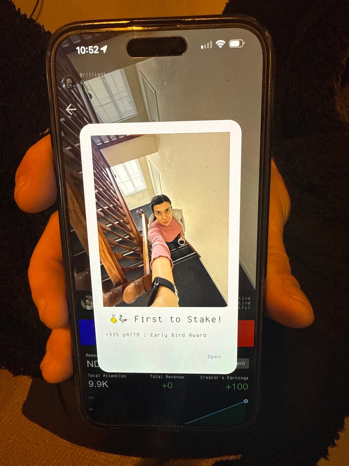 Great Yarmouth resident views early bird promotion on smartphone