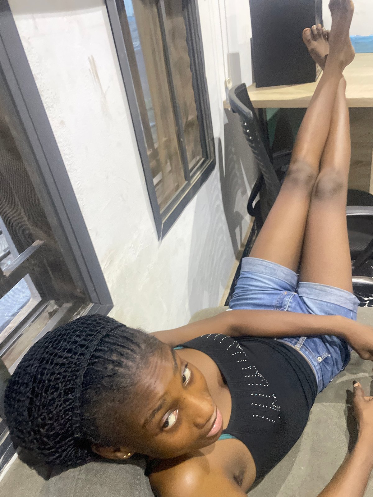 Casual indoor hangout in a modern Abuja living room