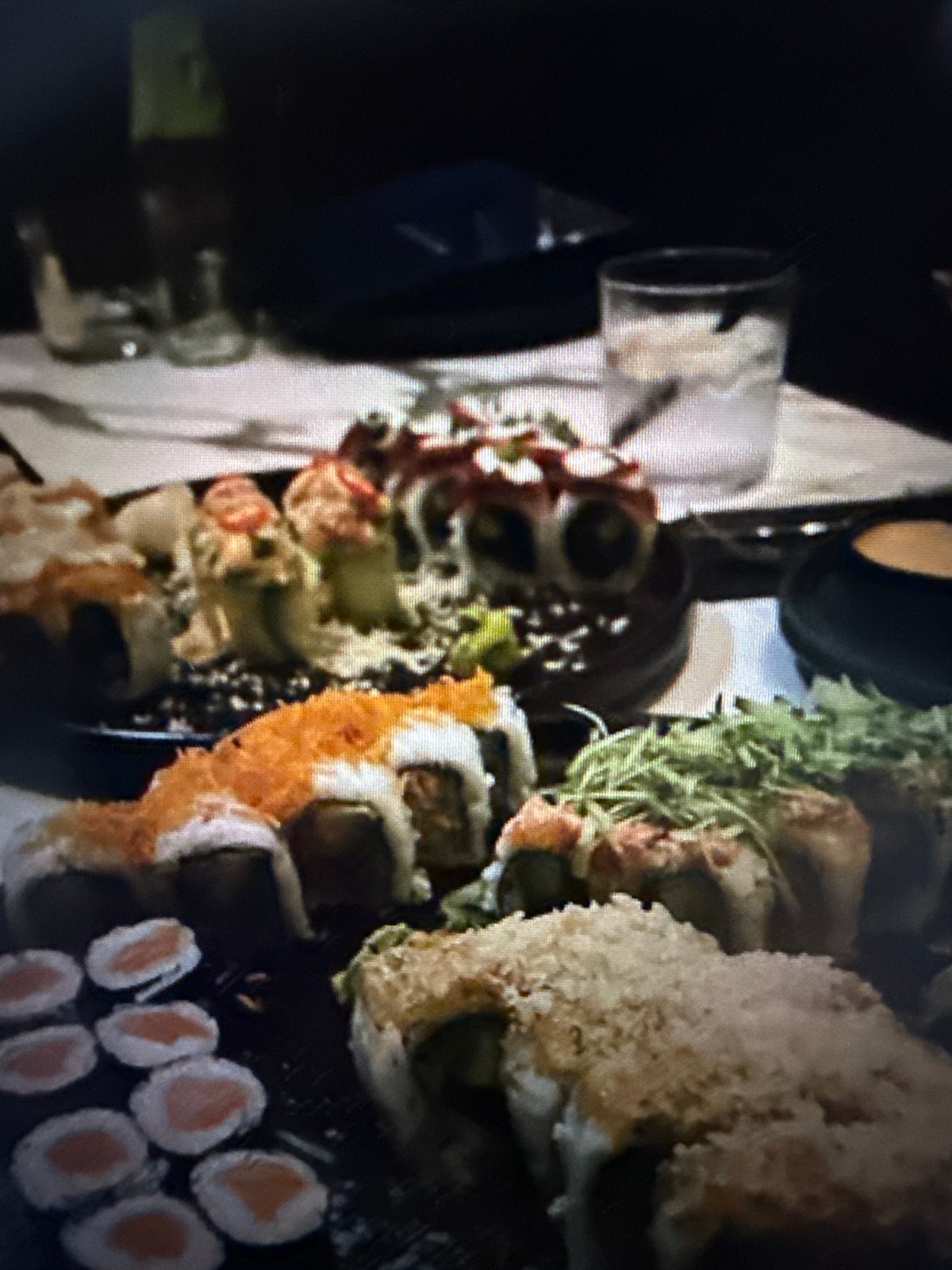 Sushi, flowers, a dressed-up dog — a quiet evening in Stara Zagora