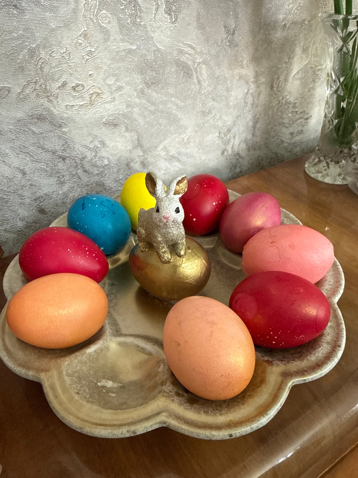Easter table decorations documented in Akhalkalaki, Georgia