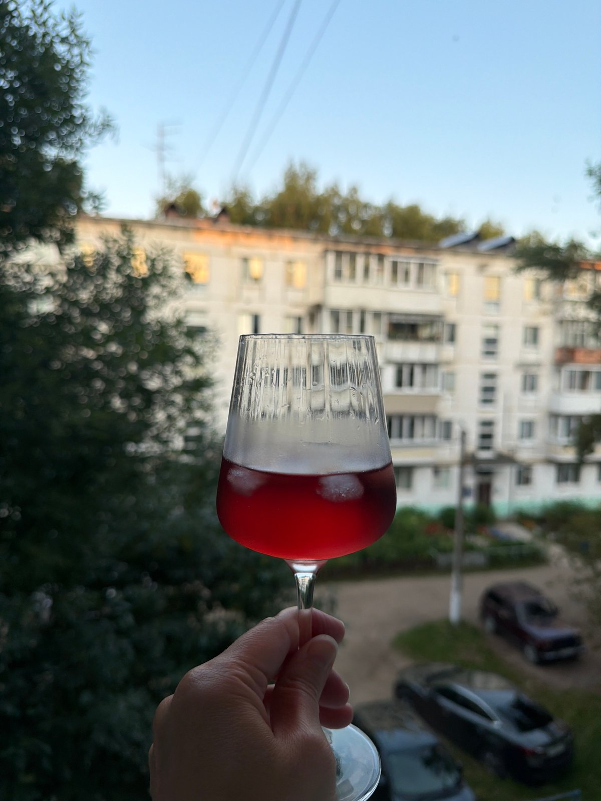 Lazy summer afternoon along the Chaikovsky waterfront