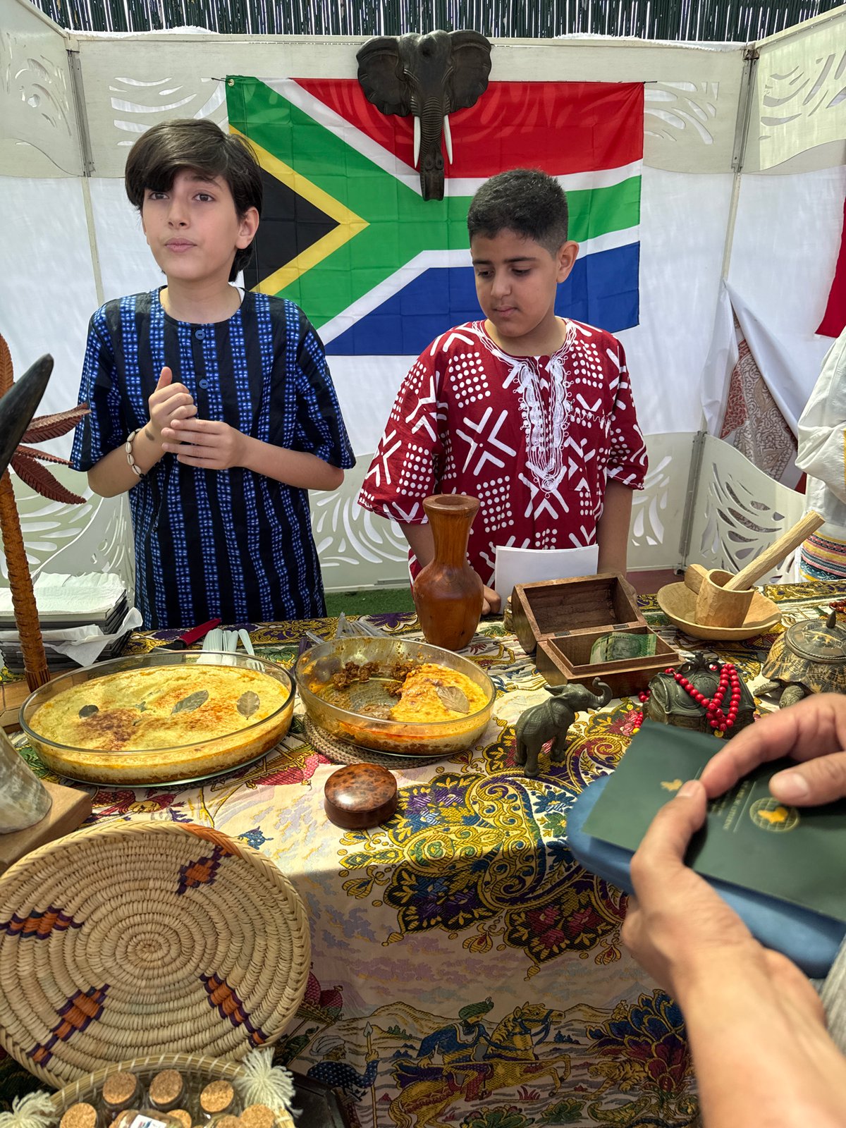 Children showcase African cultures at Tangier exhibition