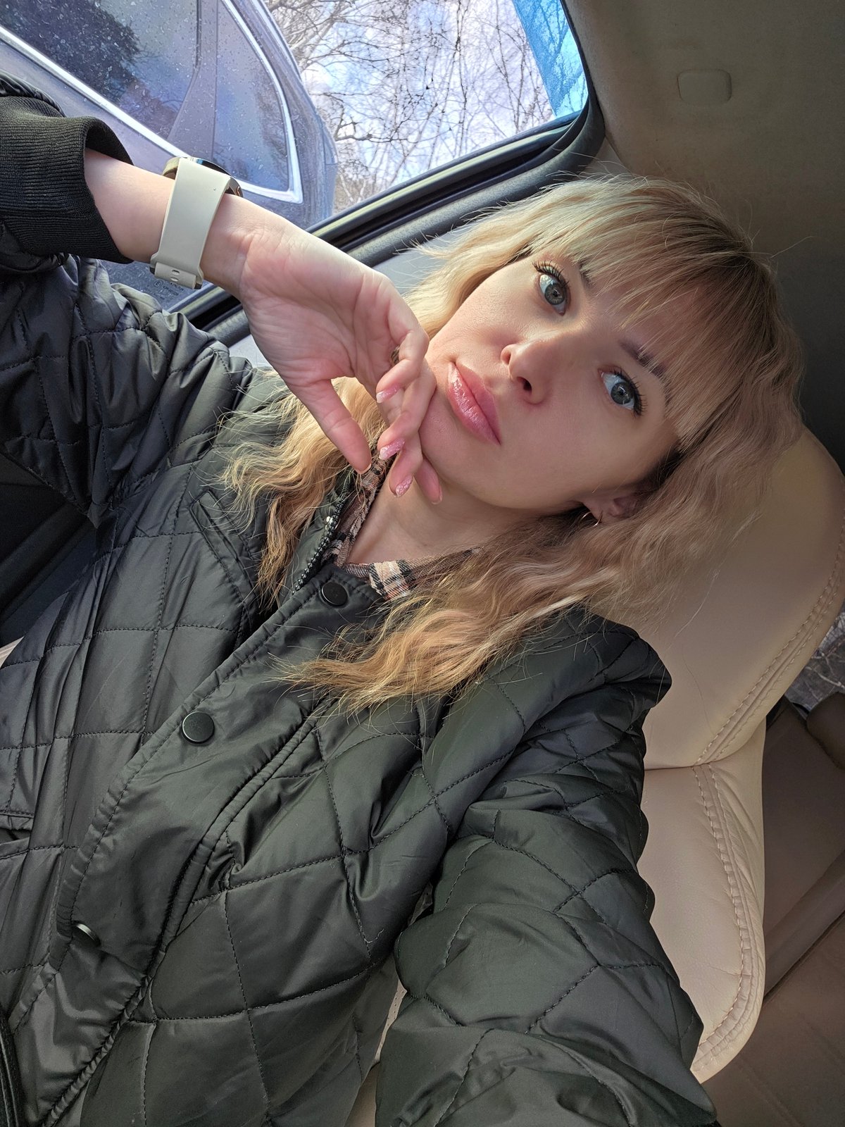 Early morning selfie and industrial scene documented in Chaikovsky