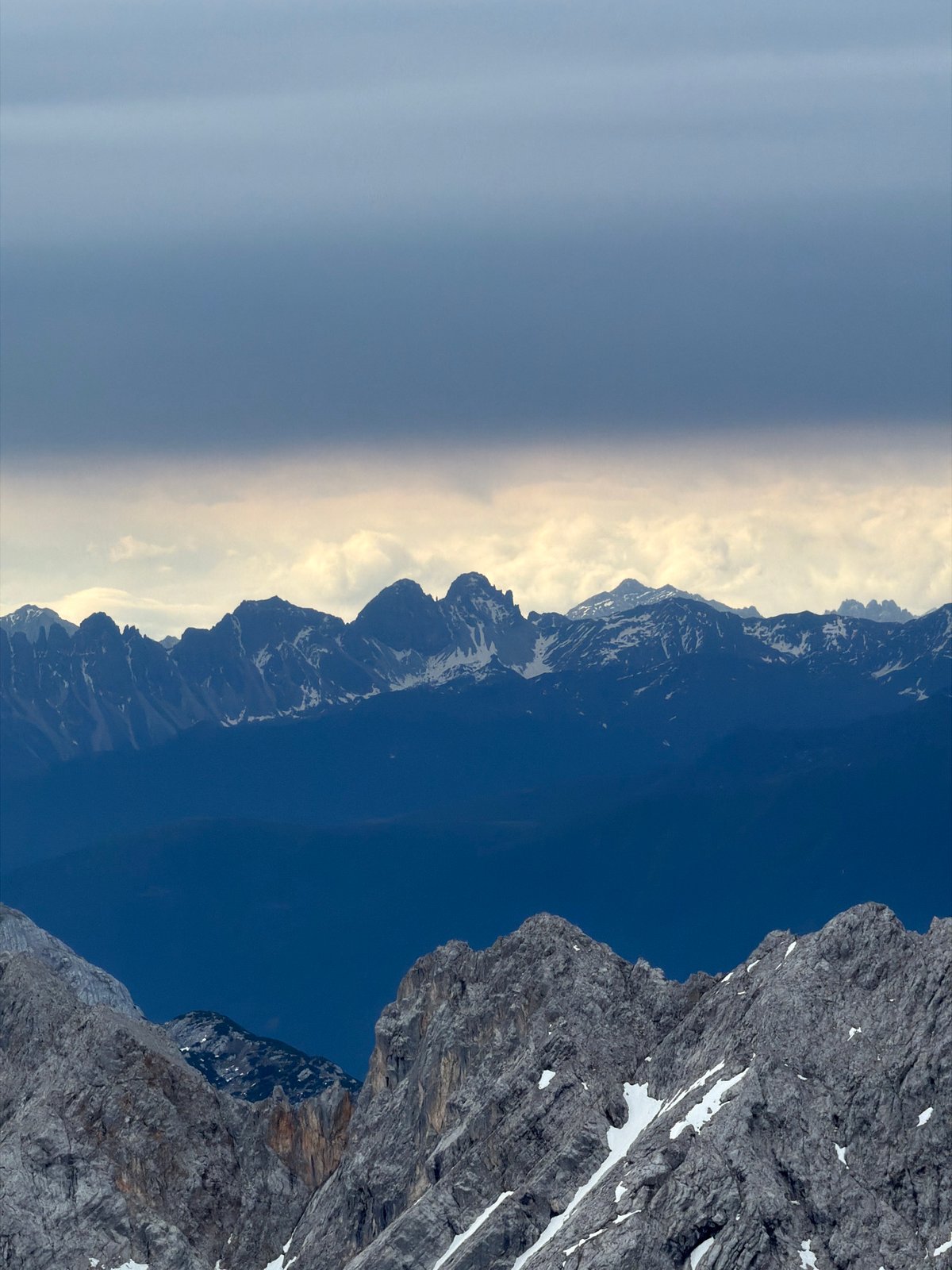 Alpine landscape observed in Garmisch-Partenkirchen during early morning hours