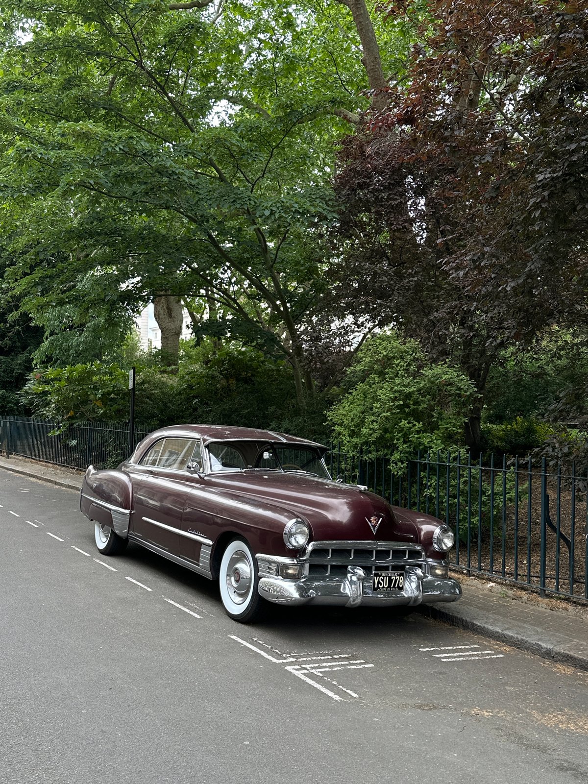 US Government Cadillac spotted parked on London street