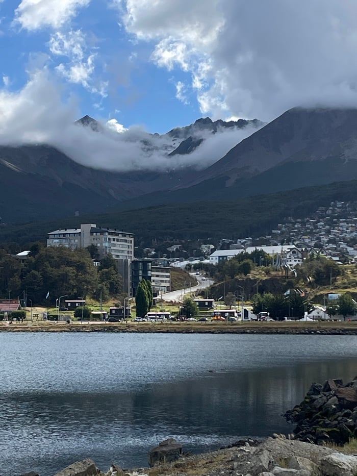 Everyday moments captured across scenic Ushuaia during evening hours