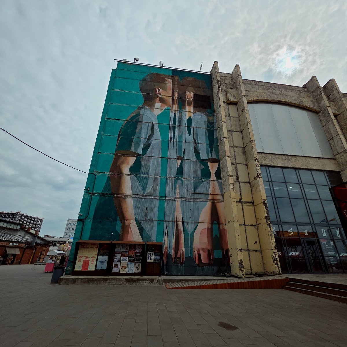 Morning street life documented across Saint Petersburg neighborhoods