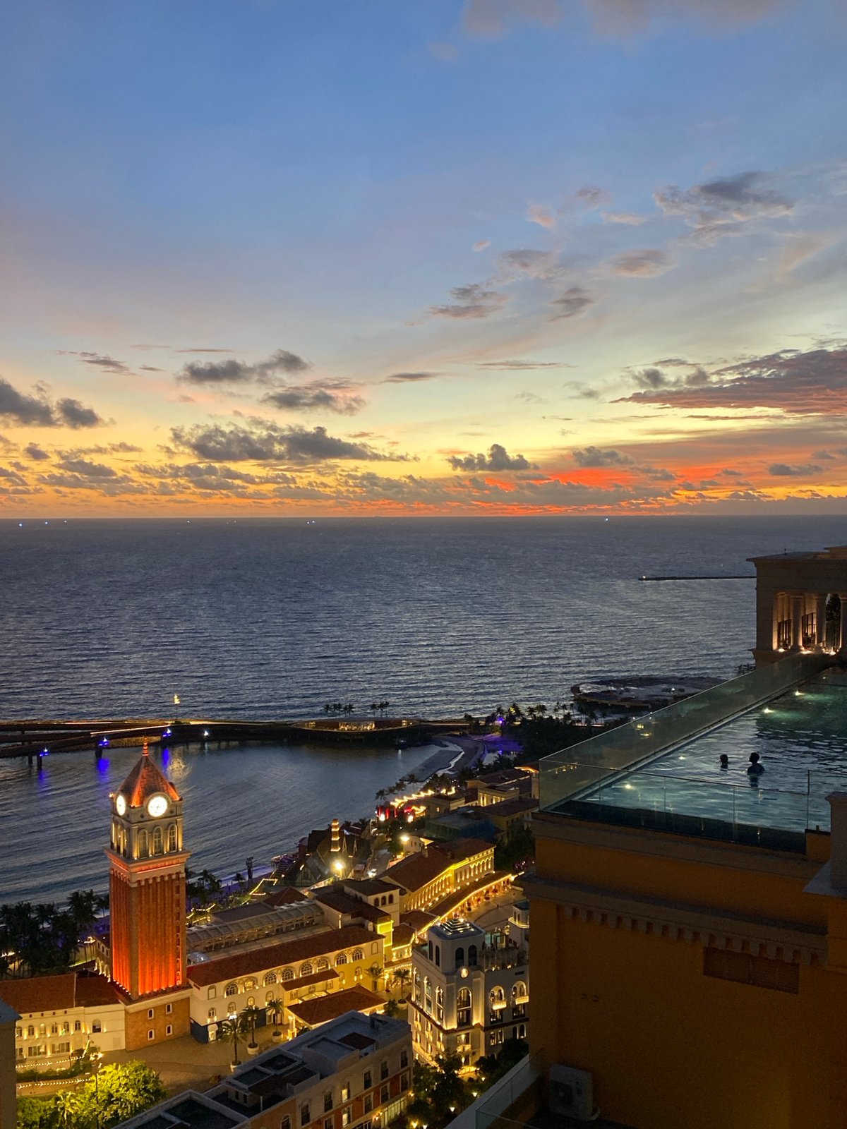 Sunset over Phú Quốc's waterfront, seen from every angle