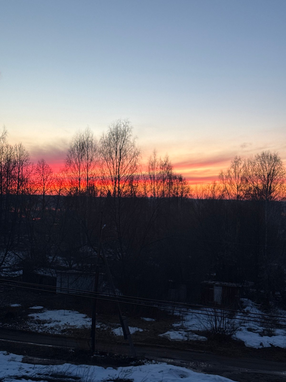 Daily life scenes documented in Chaikovsky, Russia including water collection