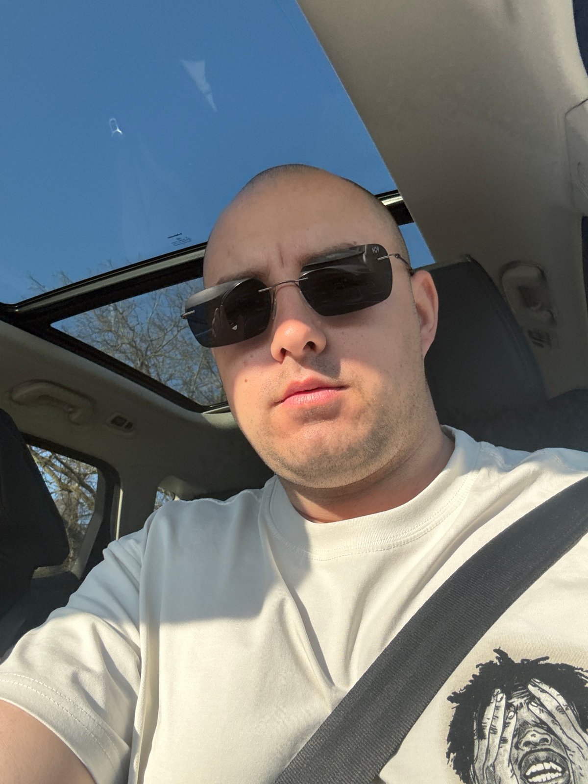 Driver documented in Haval vehicle interior, Pleven Bulgaria