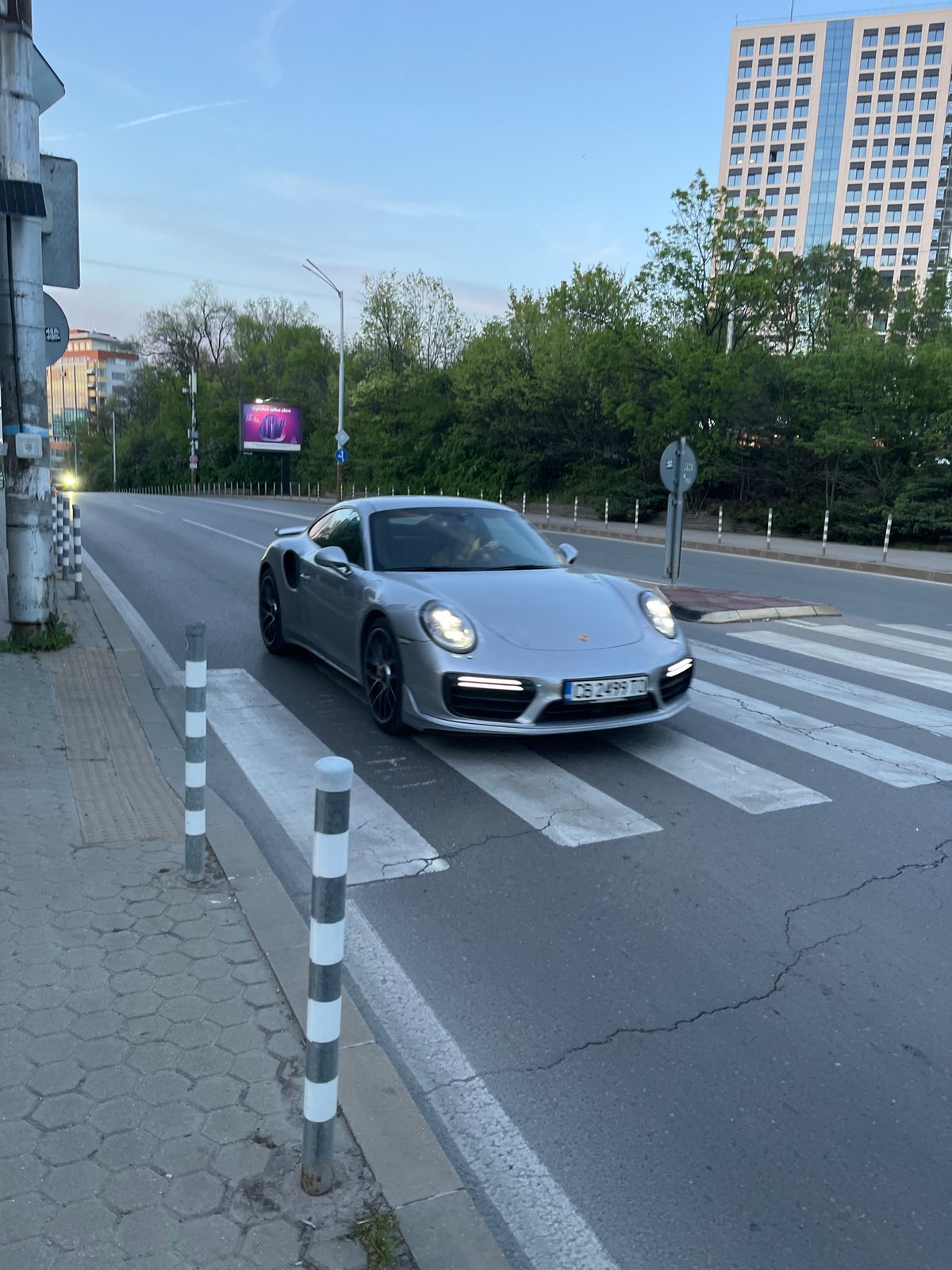 Evening street life documented across Sofia, Bulgaria locations