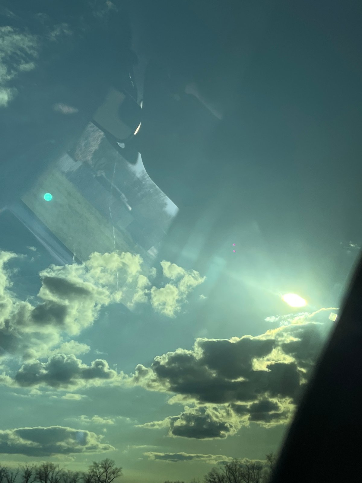 Vehicle journey through rural Ternovskaya countryside documented