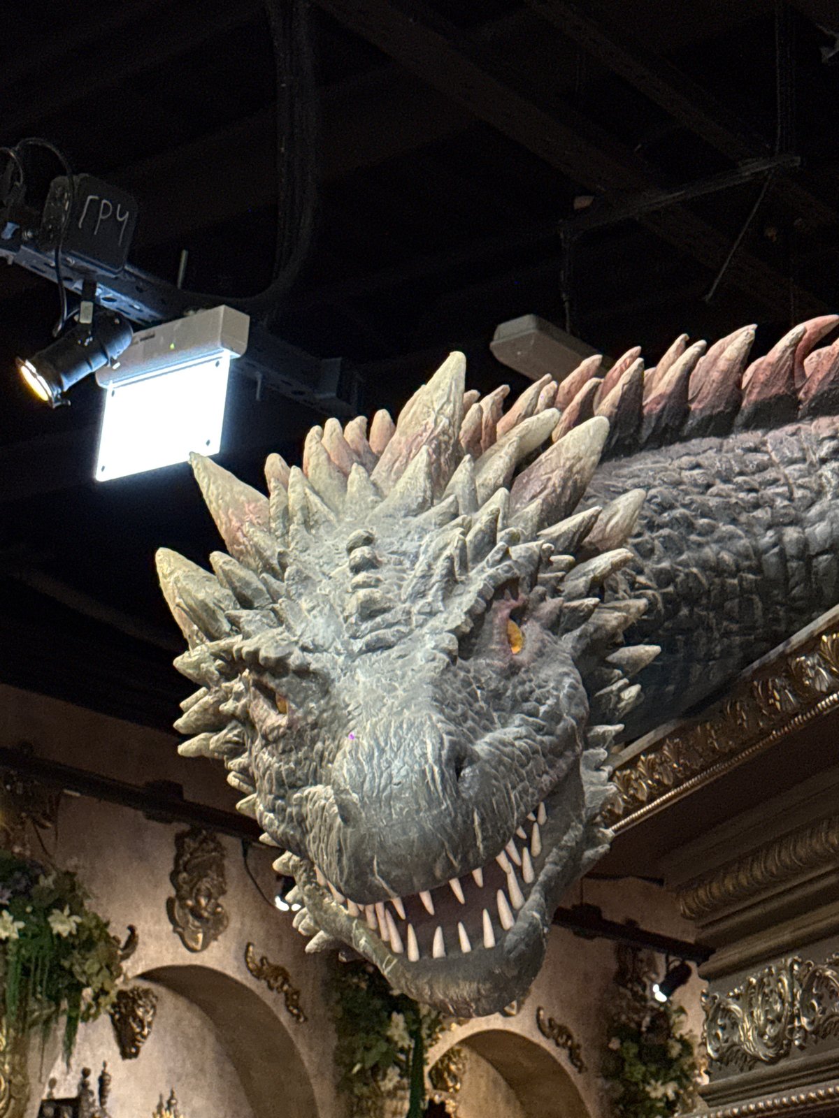 Moscow museum visitor captures dragon decorations and cultural exhibits