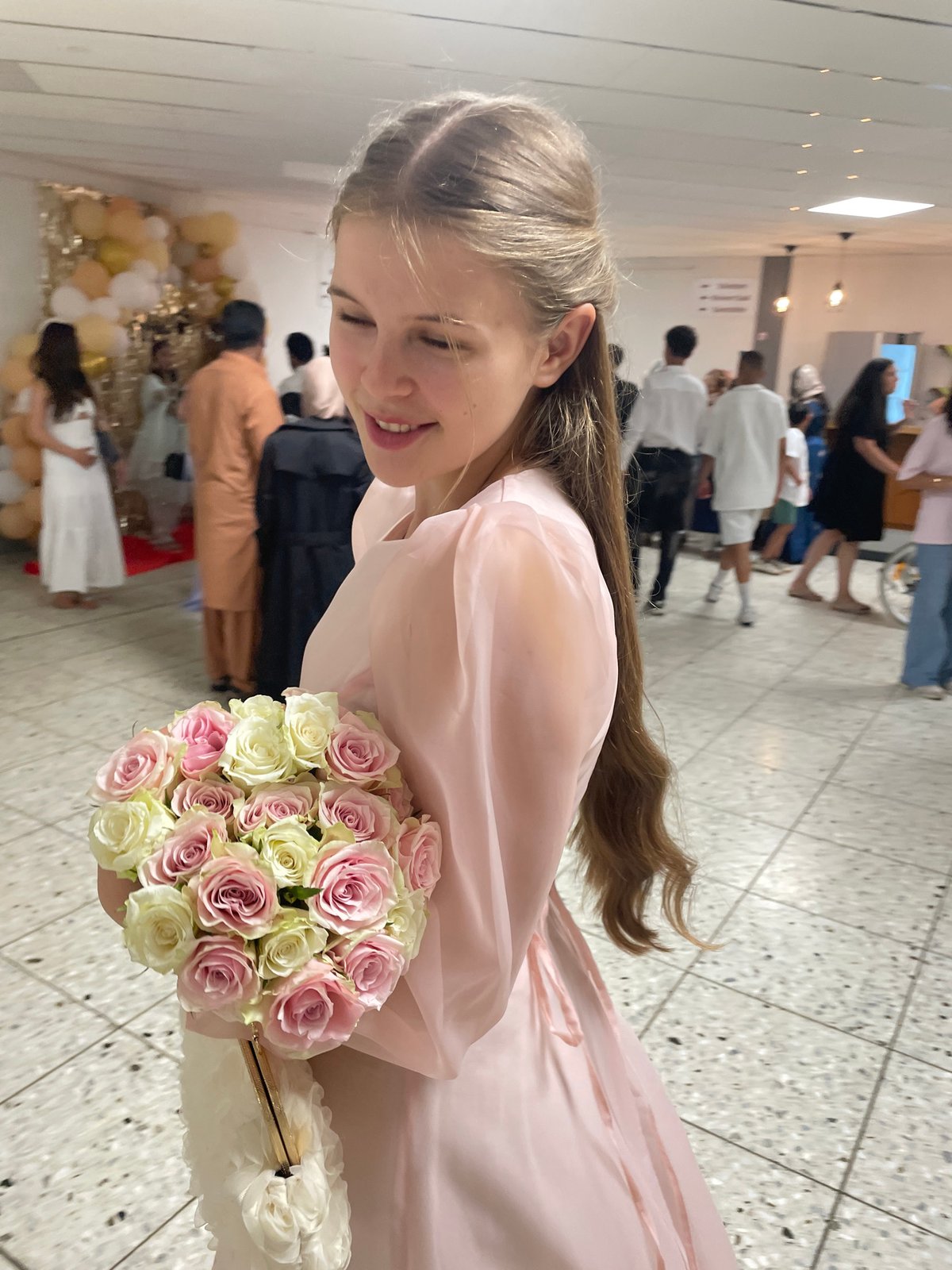 Graduation ceremony and celebrations in Nidda, Germany