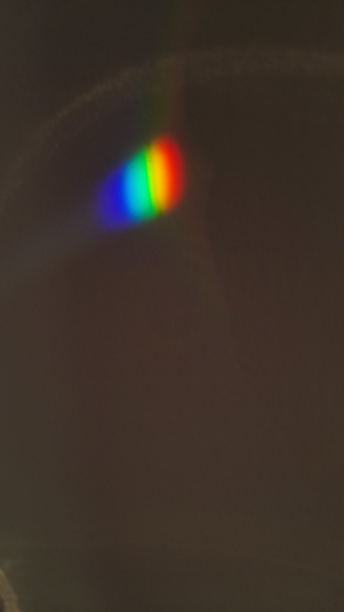 Rainbow Light Patterns Observed on Indoor Surfaces in Saint Petersburg