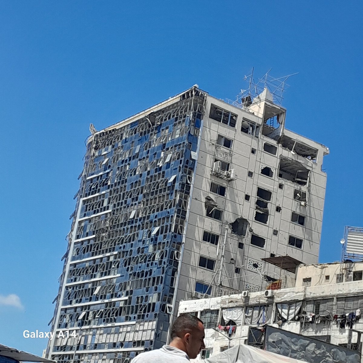 Witnesses document extensive building damage across Gaza City