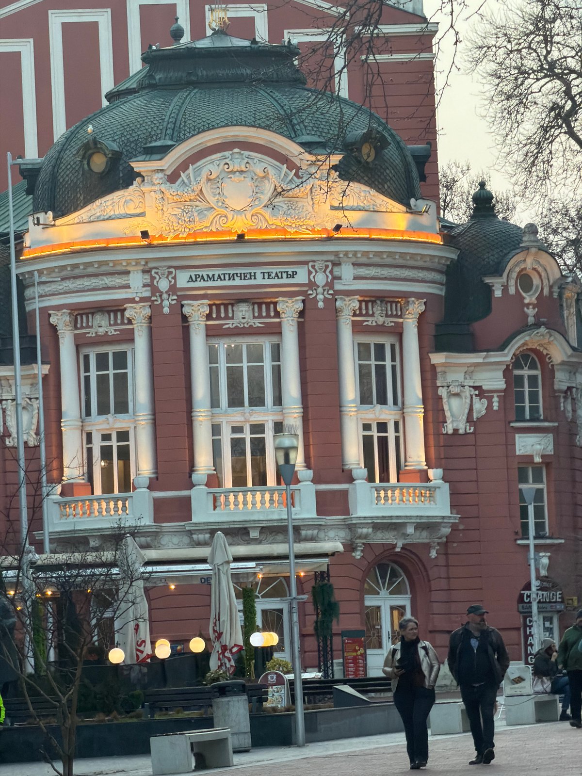 Witness documents historic theatre, modern Starbucks facades in Varna