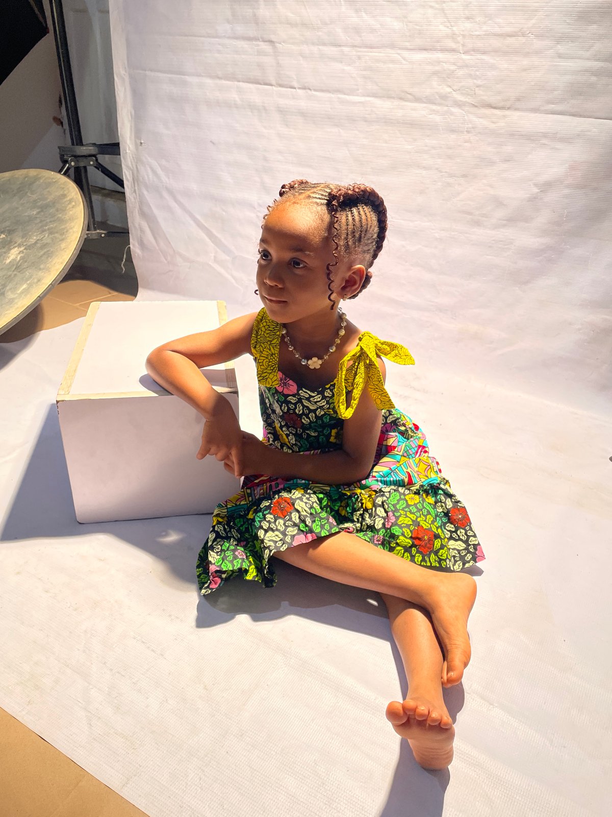 Children's portrait session captured at Jos photography studio