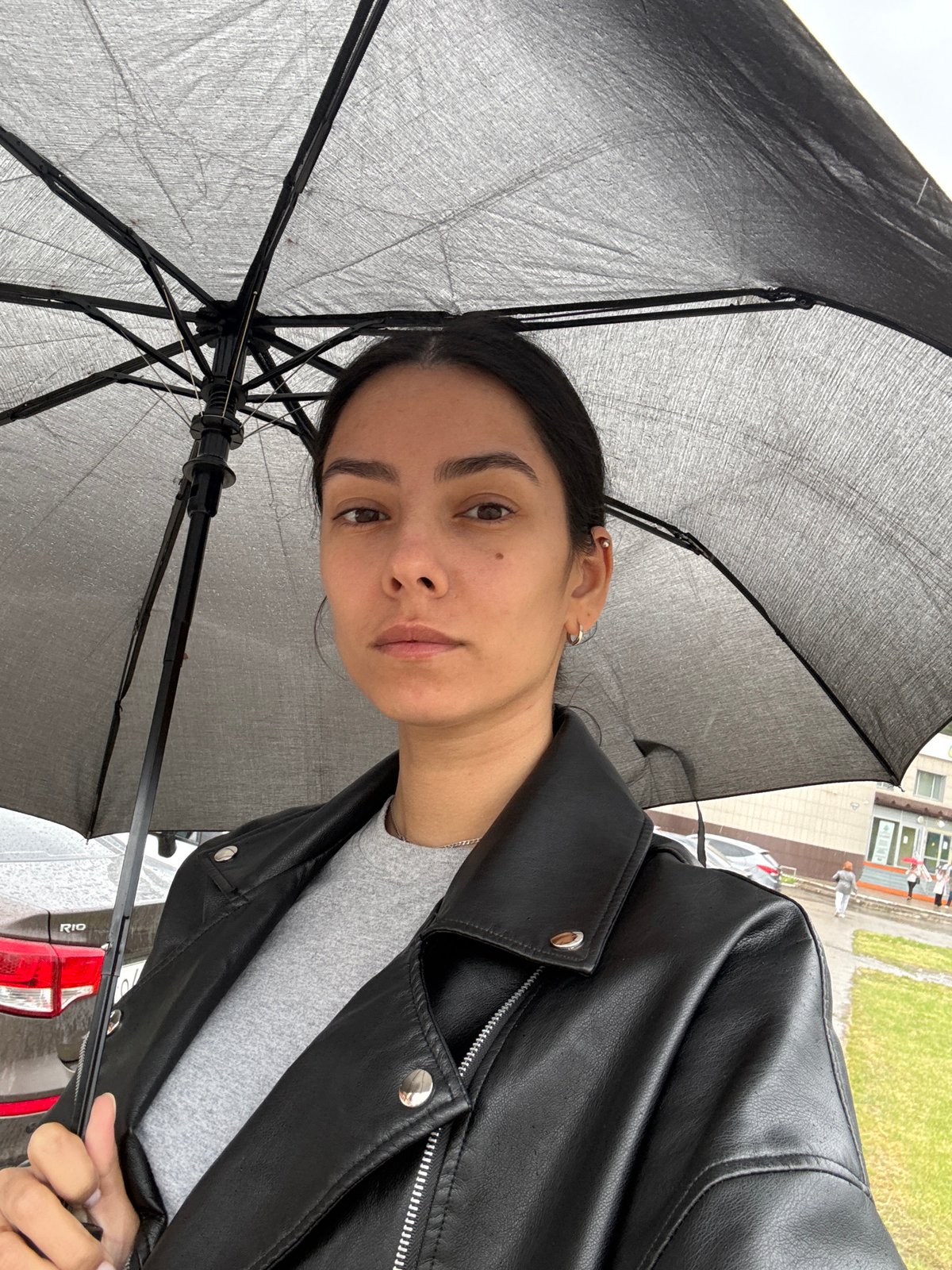 Spring morning snapshots captured across rainy Chaikovsky, Russia