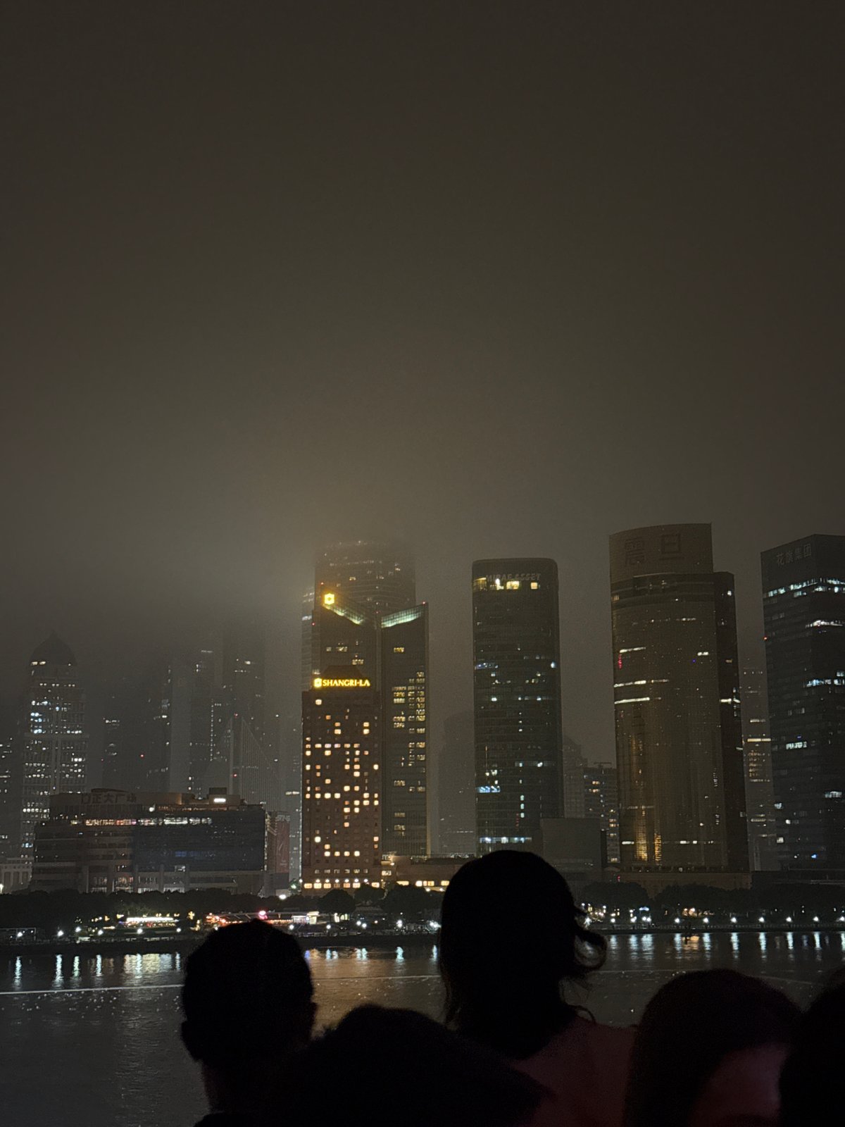 Rooftop night views from the Bund, Shanghai