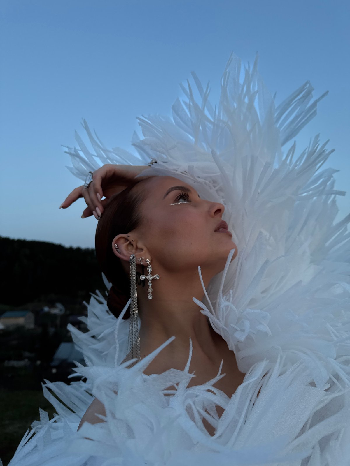 Portrait photography session documented in Ольховка, Russia